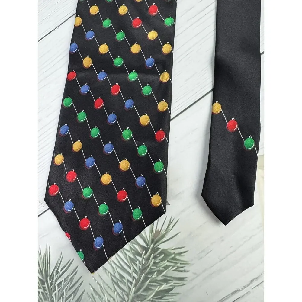 Holidays Men's‎ Ties Necktie Christmas Lights 4